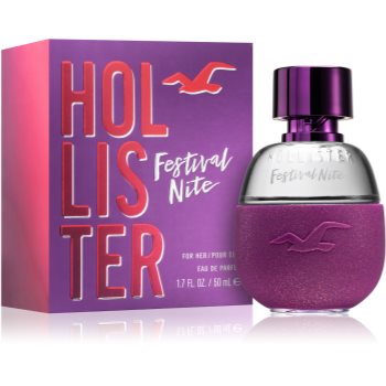 Hollister Festival Nite for Her Eau de Parfum pentru femei - imagine 3